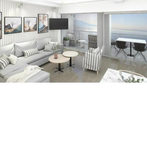 A vacation dream apt in front of the sea