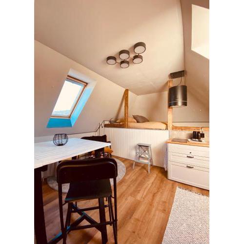Abgeschiedene Lage auf 1000m Gemütliches Studio Apartment für Zwei