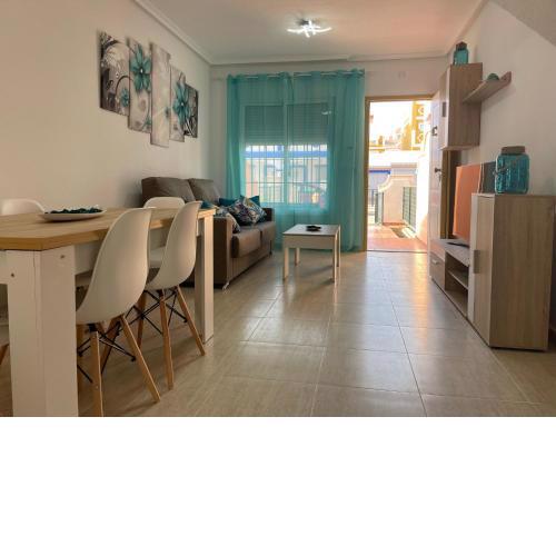 Adosado playa, geoda y Aguilas cerca, con barbacoa y piscina en San Juan de los terreros