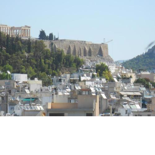 Akropolis view flat near Koukaki and Plaka