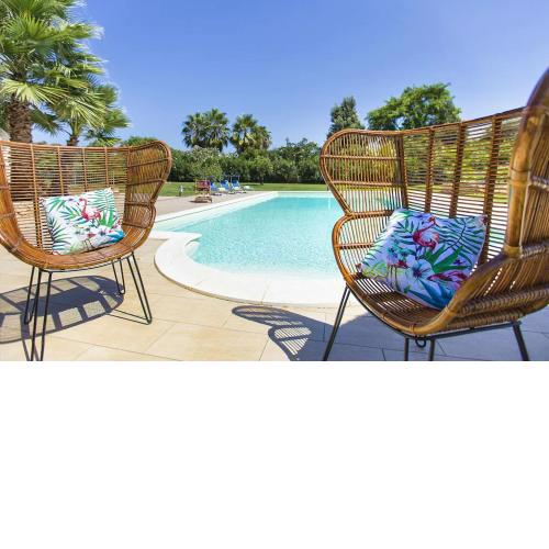 Alghero Villa Serena con piscina e campo da tennis ideale per vacanze al mare