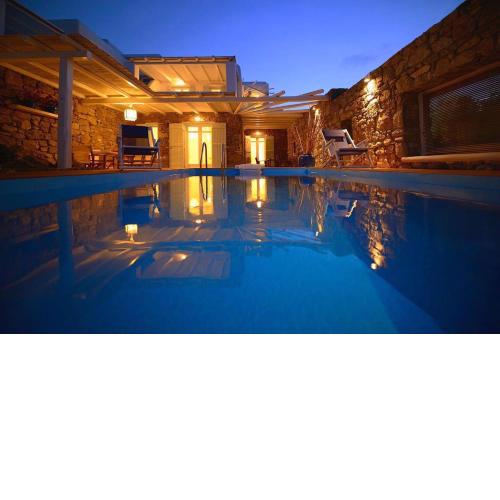 Allaya,Panormos villa private pool