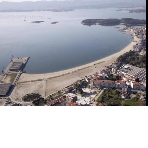 Alojamiento en primera línea de playa. Vilagarcía.