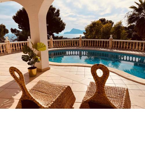 Altea Dream Villa, Seaview, Pool, BBQ, Airco, Wifi