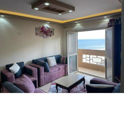 Alzohour Family condo with panoramic sea view