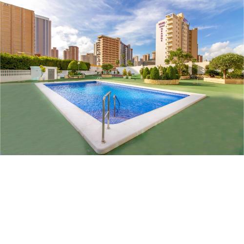 Amazing Apartment In Benidorm With Outdoor Swimming Pool, Swimming Pool And 1 Bedrooms