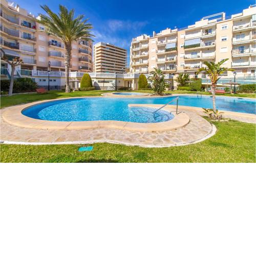 Amazing apartment in El Campello with Outdoor swimming pool, Swimming pool and 2 Bedrooms