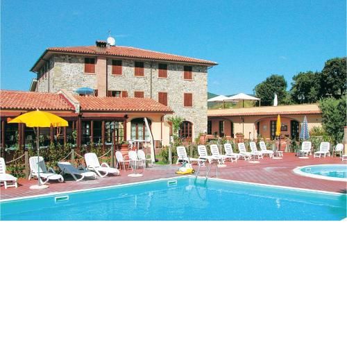 Amazing apartment in Pomaia PI with Outdoor swimming pool, 1 Bedrooms and WiFi