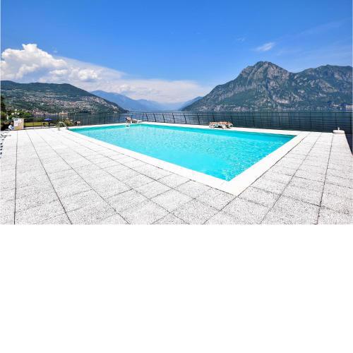 Amazing apartment in Riva di Solto with Outdoor swimming pool, 2 Bedrooms and WiFi