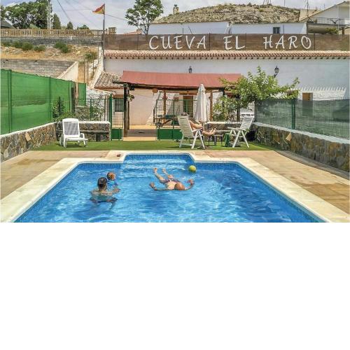 Amazing home in Baza with 2 Bedrooms and Outdoor swimming pool