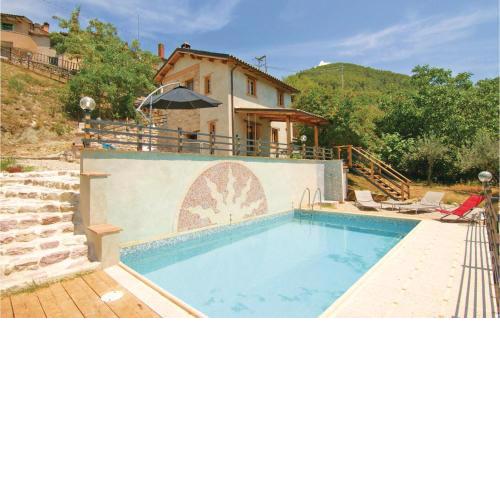 Amazing home in Stroncone Terni TR with 1 Bedrooms, WiFi and Outdoor swimming pool