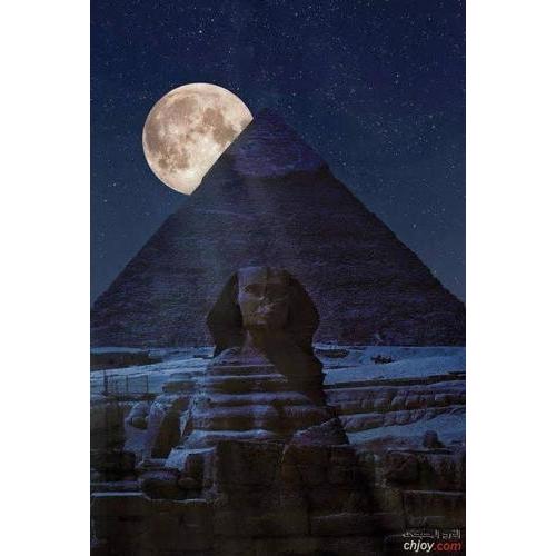 Amon pyramids view