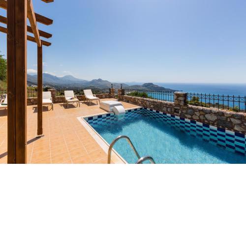 Anastasia Villa, view to Libyan sea, By ThinkVilla