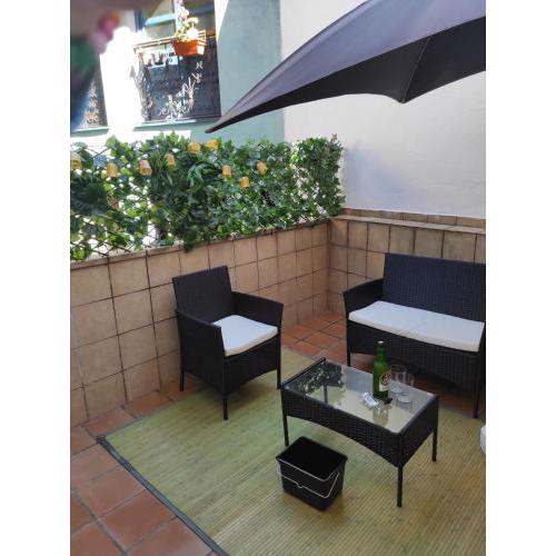 "ApartaCuento" con terraza Casco Antiguo