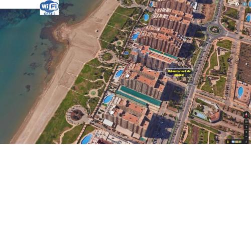 Apartamento 1ª Línea de mar en Marina d'Or con césped y playa [Familiar]