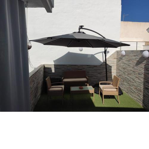 Apartamento 40m2 con terraza chillout de 20m2 totalmente equipado en casco historico