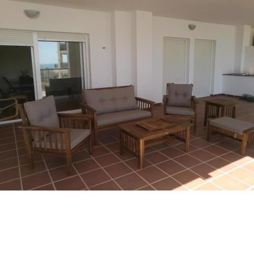 Apartamento cercano a la playa con gran terraza