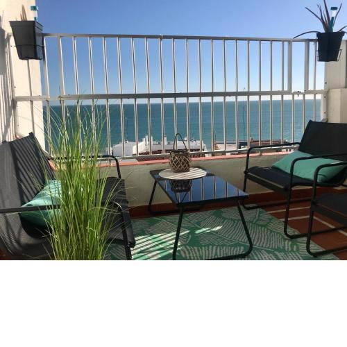 Apartamento Cloe con terraza y vistas al Mar