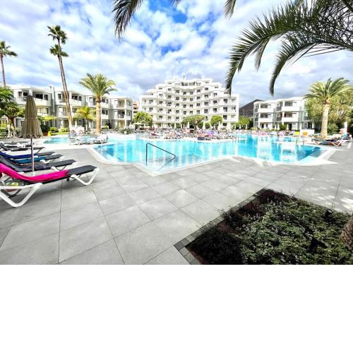 Apartamento con balcon, piscina, Wifi, cerca playa en Tenerife Sur