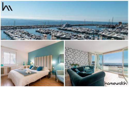 Apartamento, con impresionantes vistas al mar, en el atractivo turístico Puerto Banús