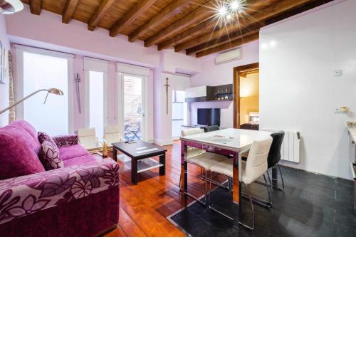 Apartamento con patio junto a la Catedral