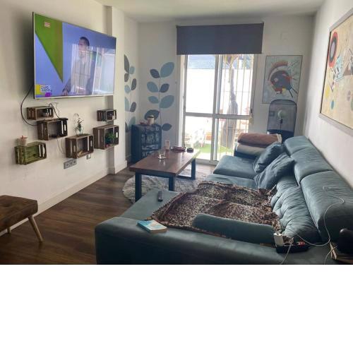 Apartamento con patios