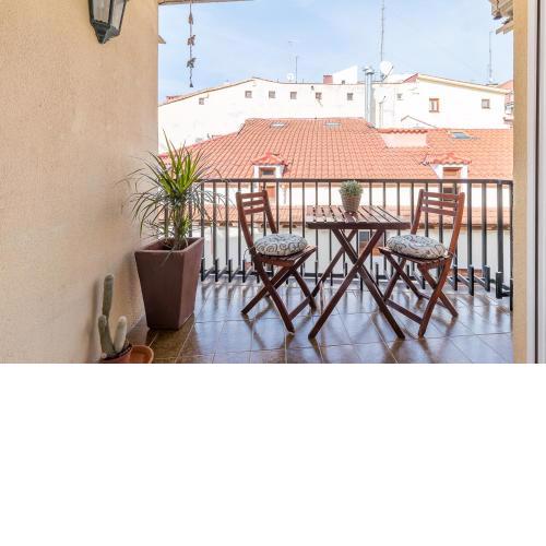 Apartamento con terraza en el centro de Madrid