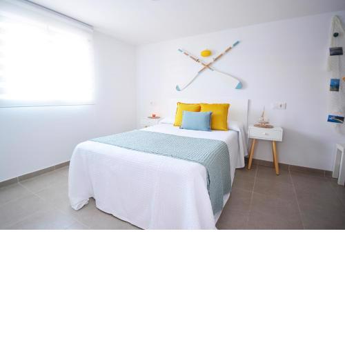 Apartamento con terraza y vistas al mar en A Illa de Arousa