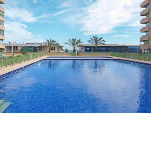 Apartamento dos habitaciones primera línea de playa