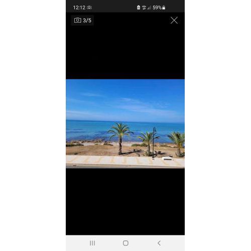 Apartamento en primera linea de mar.