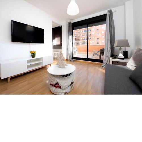 Apartamento en Sabiñánigo con amplia y soleada terraza