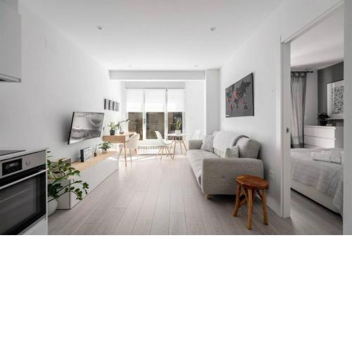 Apartamento junto a la playa