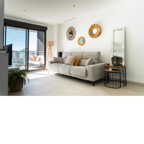 Apartamento nuevo junto al mar con plaza de garaje!!