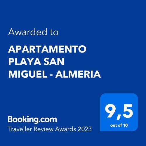 APARTAMENTO PLAYA SAN MIGUEL - ALMERIA