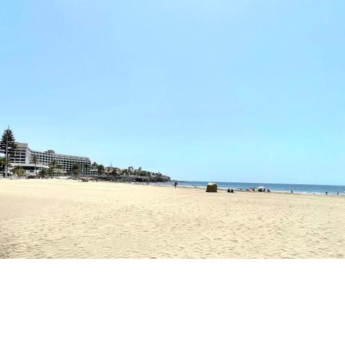 Apartamento sur de Gran Canaria, segunda linea de playa con wifi