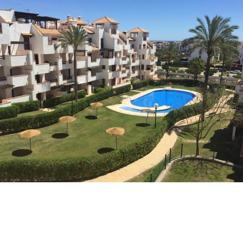 Apartamento VenAVera Playa Altos de Nuevo Vera I4-0A Bajo Primera Linea WIFI
