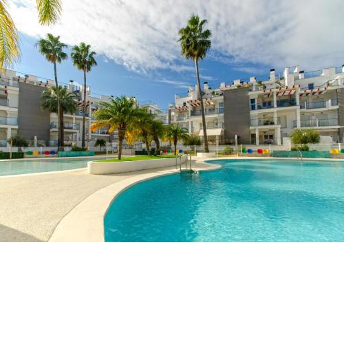 Apartamento Victoria Playa III con una gran terraza