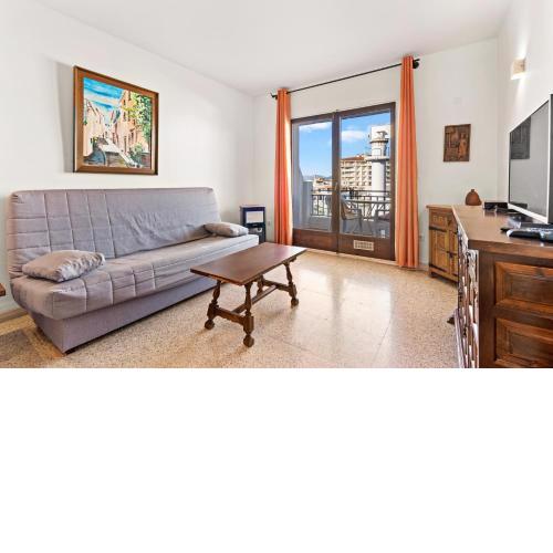 Apartamento Welcs 009 en el puerto con terraza grande