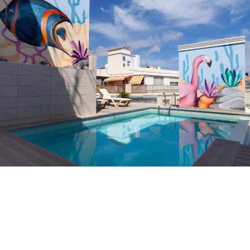 Apartamentos Mayal con Piscina