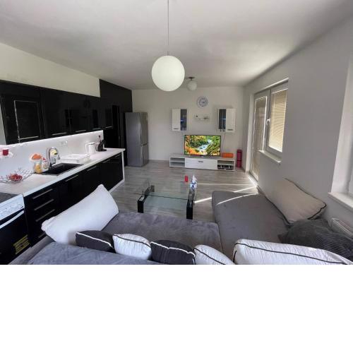 Apartment Rosnička with King Bed, Balcony, Free Parking