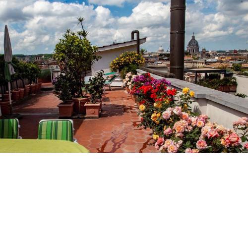Apartment Spanish Steps with panoramic roof-terrace