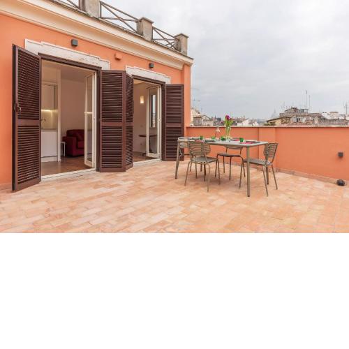 Apartment with Terrace in via del Pellegrino - FromHometoRome