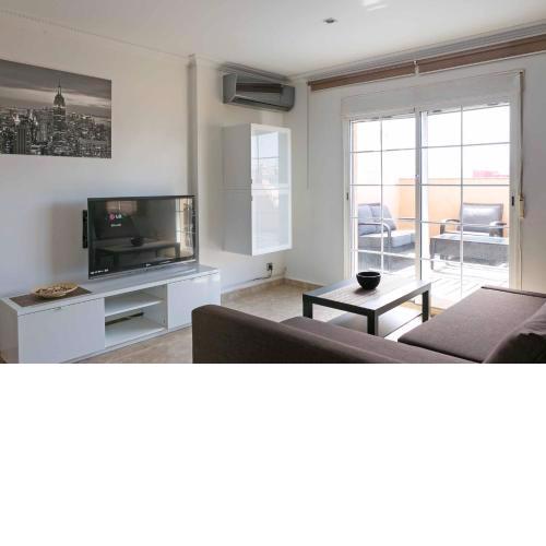 ApartUP Malvarrosa Attic Beach
