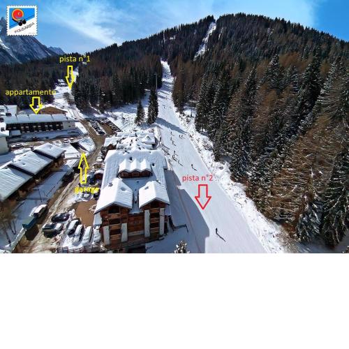 Appartamento 5 posti sulle piste a Folgarida