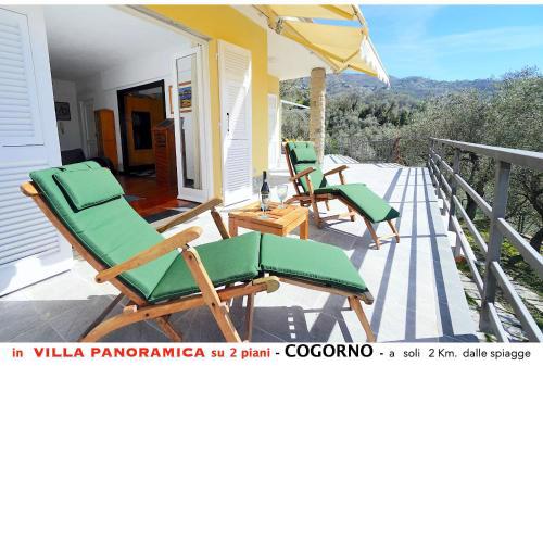 Appartamento B in villa con vista panoramica