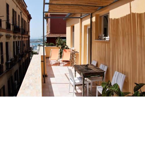 Appartamento con terrazza panoramica in Marina.