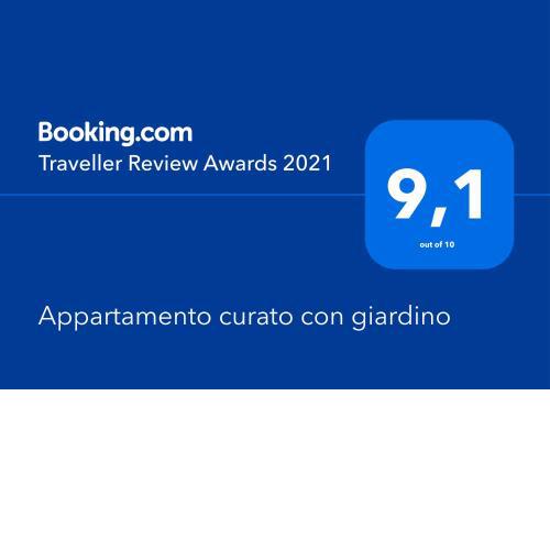 Appartamento curato con giardino