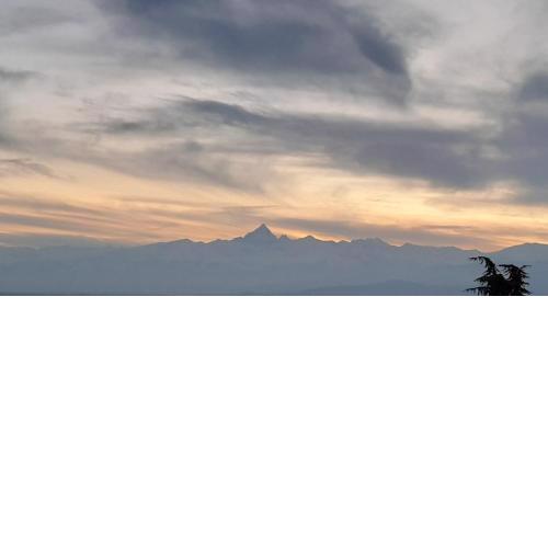 Appartamento in villa con vista Monviso