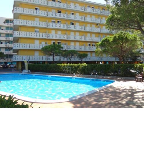Appealing holiday home in Porto Santa Margherita with pool