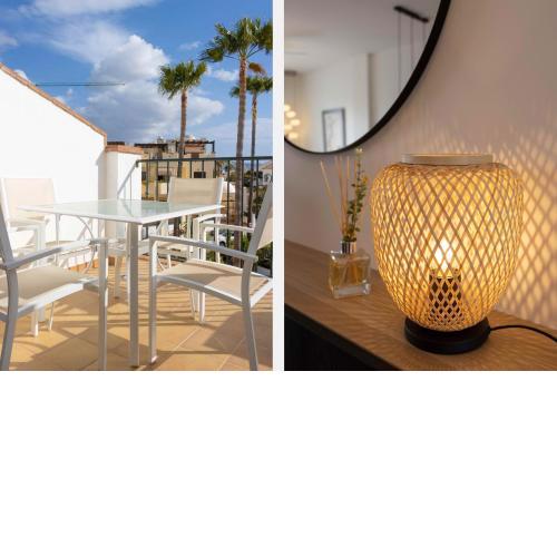 Apt Nerja Chimenea with ocean view, A/C, & Fiber